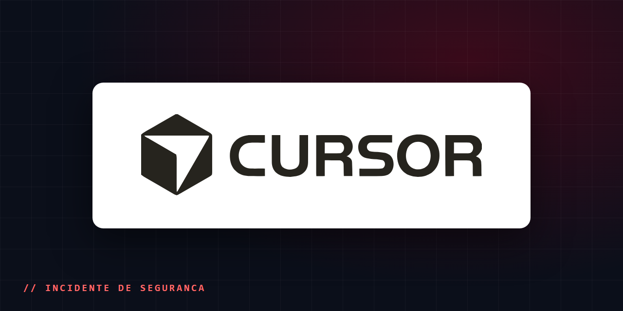 Logotipo do Cursor sobre fundo escuro
