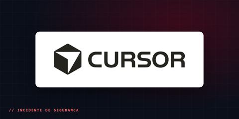 Logotipo do Cursor sobre fundo escuro